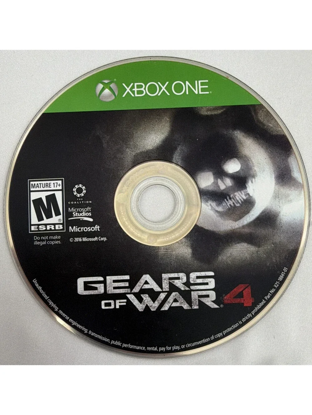 Microsoft Studios Gears of War 4 Xbox One Gears of War Series M 2016
